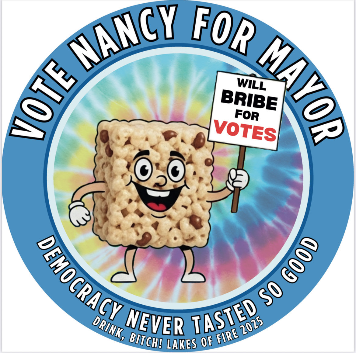 Vote Nancy sticker